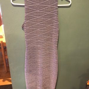 tight grey dress